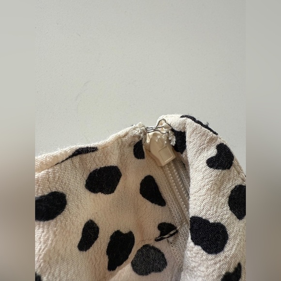 Lulu’s-Set a Trend-Dalmatian-Cheetah-Spot-Animal Print-Slip Style Skirt- Size S - Picture 10 of 14